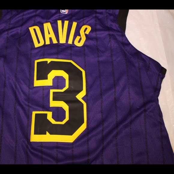 purple anthony davis jersey